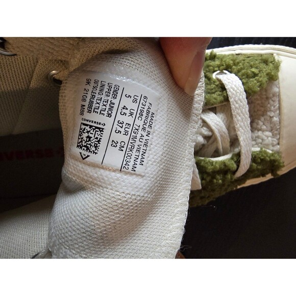 Converse Chuck 70s Chuck Taylor  All Star Eva Platform High size 5 - Picture 10 of 11